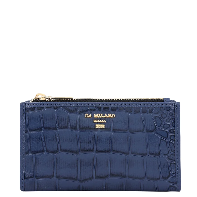 دا ميلانو 5 Slots Leather Card Case - Stardust